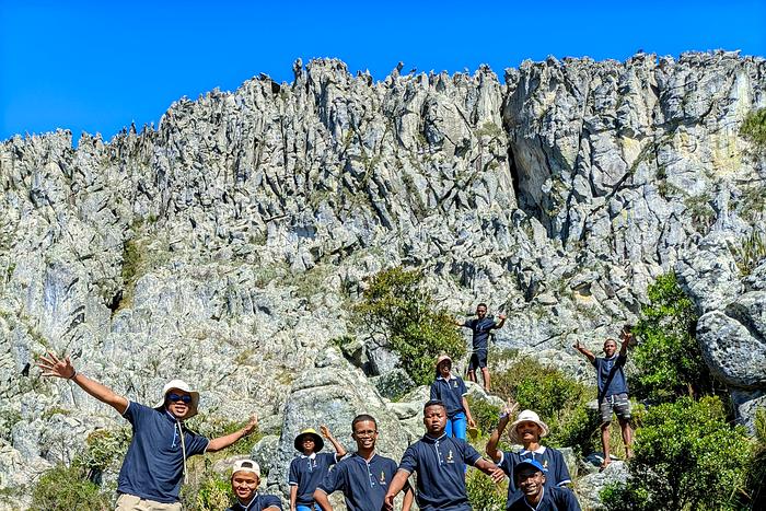 Équipe FAMI en mission sur le site de Tsitondroina — visite terrain