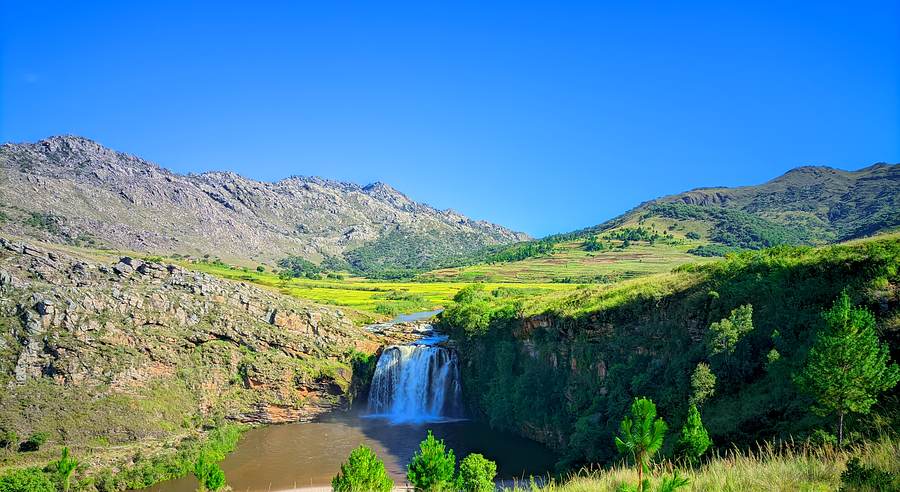 Cascade Andramena — site de Tsitondroina, Vakinankaratra